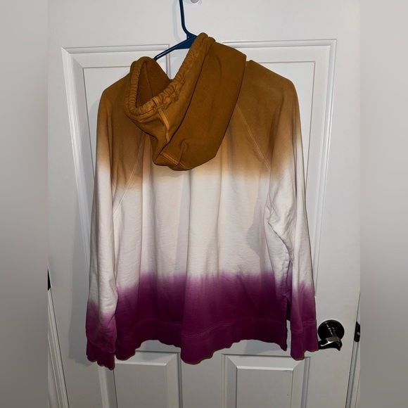 Universal Thread Plus Double Dip Dye Purple White Tan Sweatshirt Hoodie XXL - Picture 10 of 11